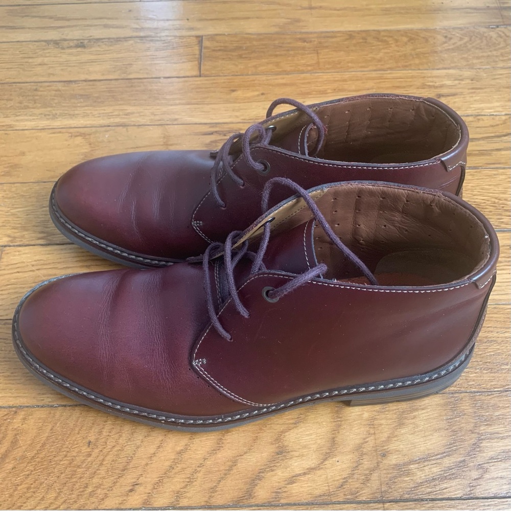 Clarks Unstructured Unelott Men’s Leather Ankle Boots